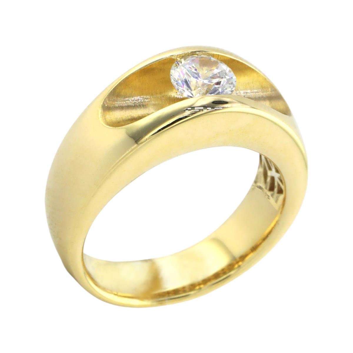 14 Ayar Altın Tasarım Yüzük  -  0186025