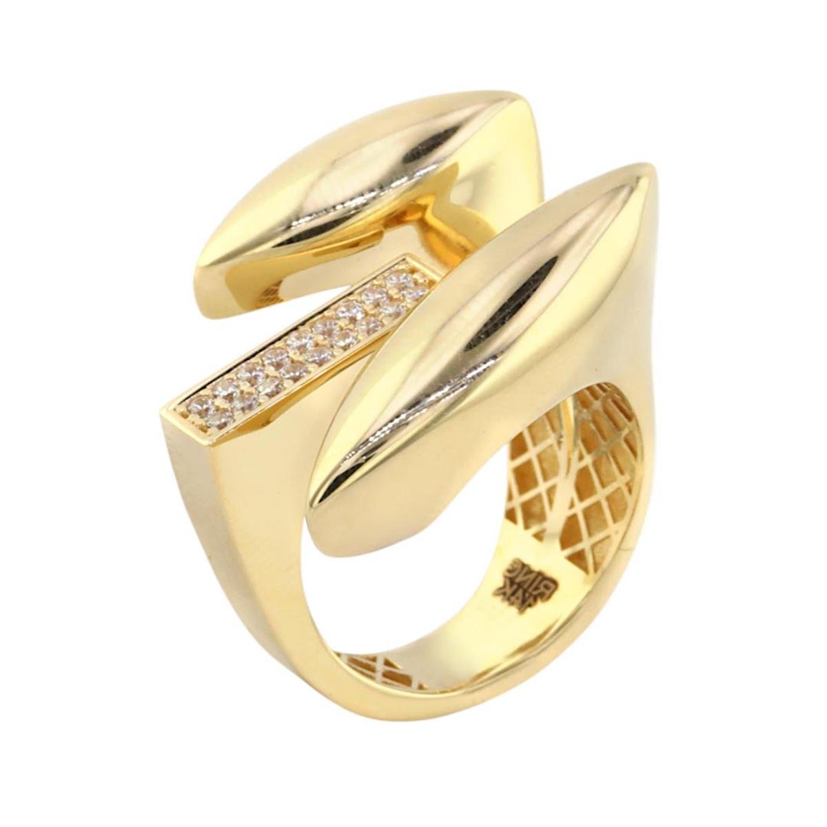 14 Ayar Altın Tasarım Yüzük  -  0188551