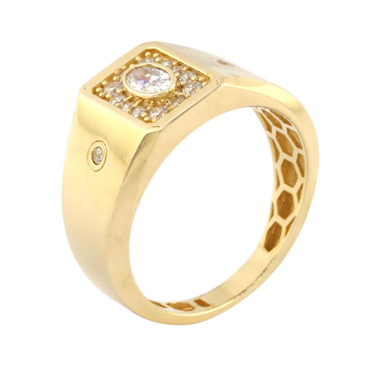 14 Ayar Altın Tasarım Yüzük  -  0188552