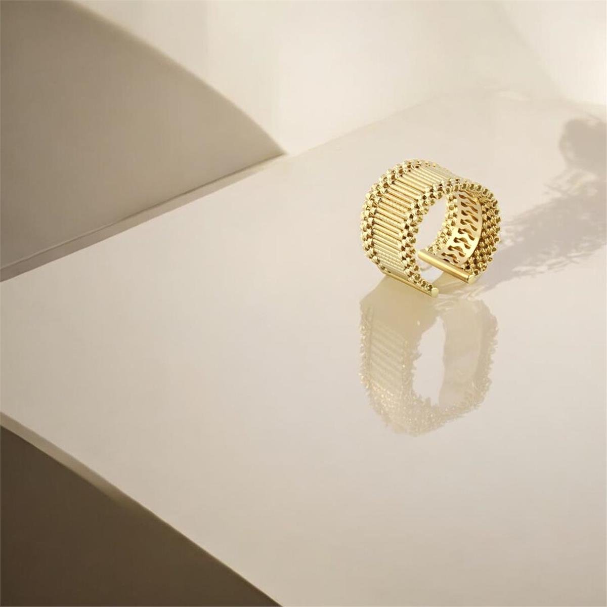 14 Ayar Altın Tasarım Yüzük  -  0188668