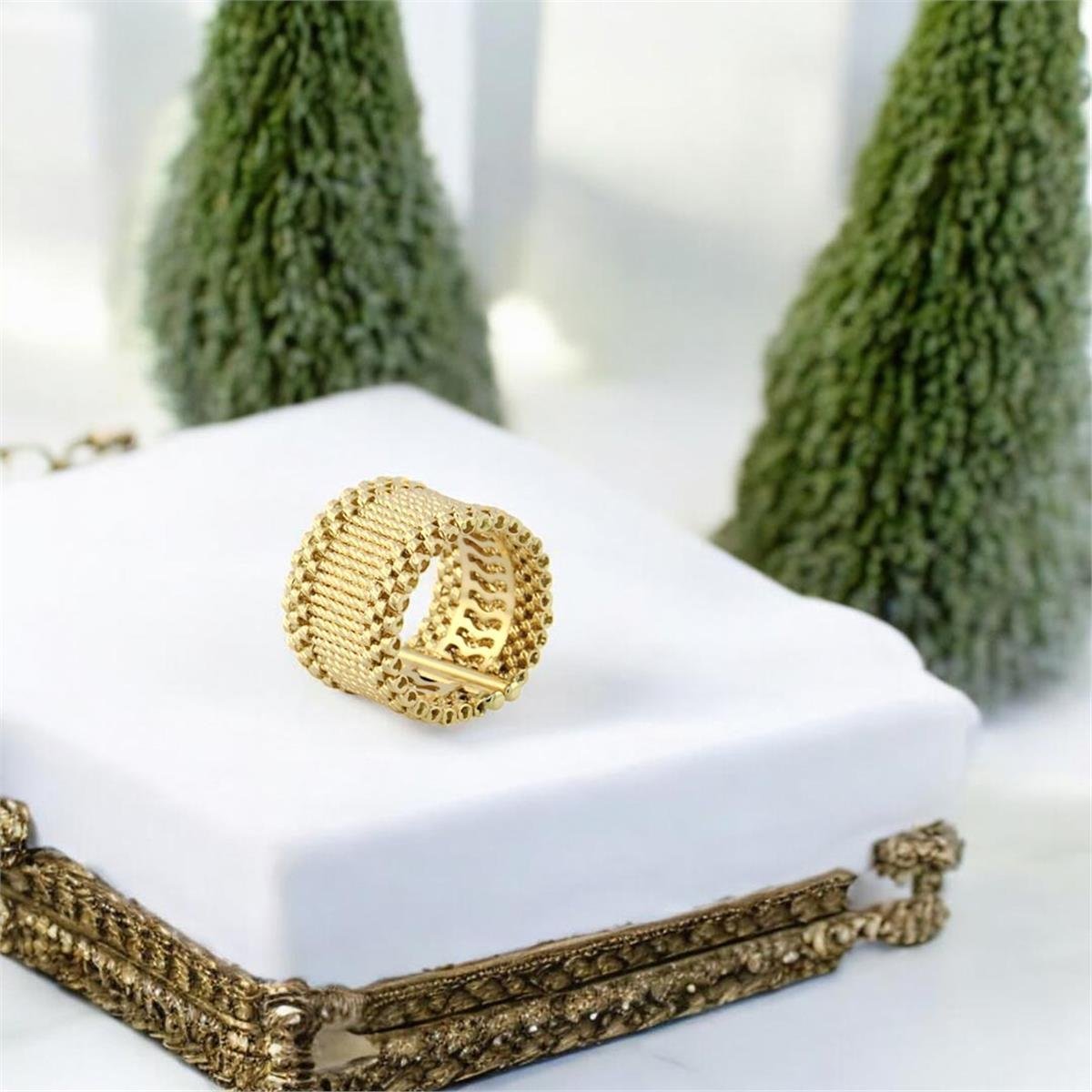 14 Ayar Altın Tasarım Yüzük  -  0188672