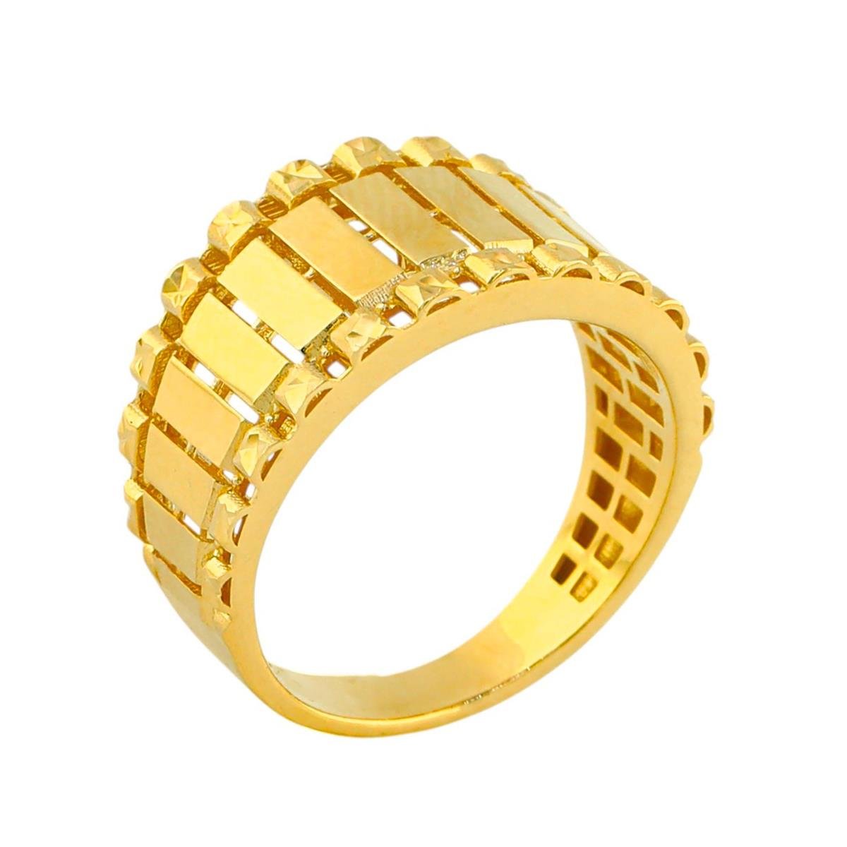 14 Ayar Altın Tasarım Yüzük  -  0194398