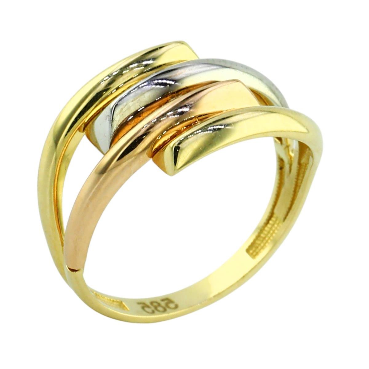 14 Ayar Altın Tasarım Yüzük  -  0198969