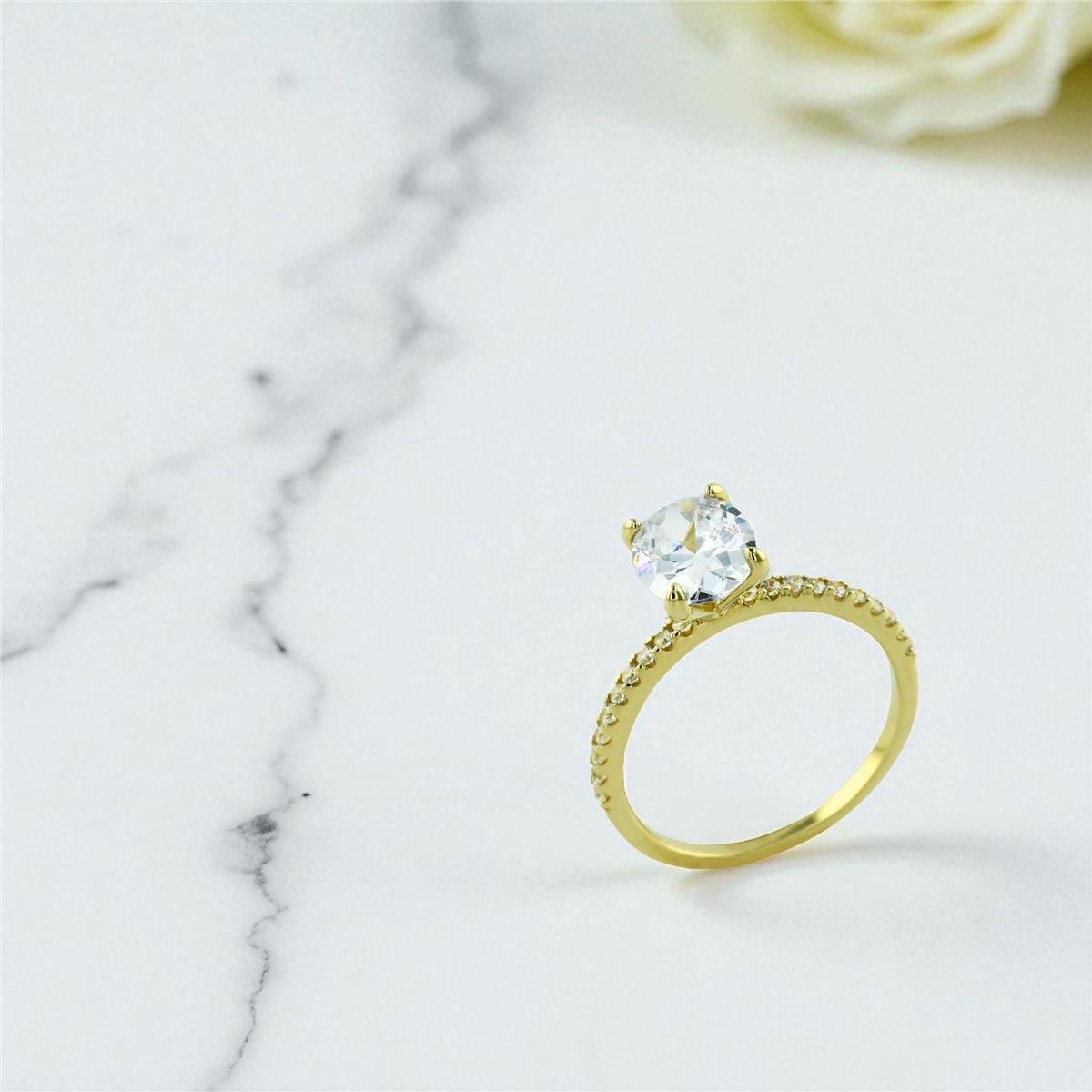 14 Ayar Altın Tasarım Yüzük  -  0199720