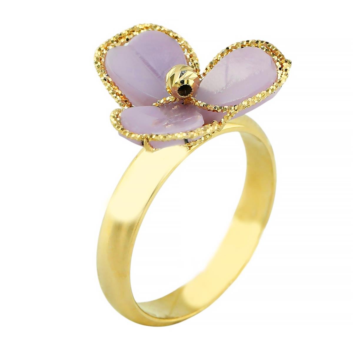 14 Ayar Altın Tasarım Yüzük  -  0200426