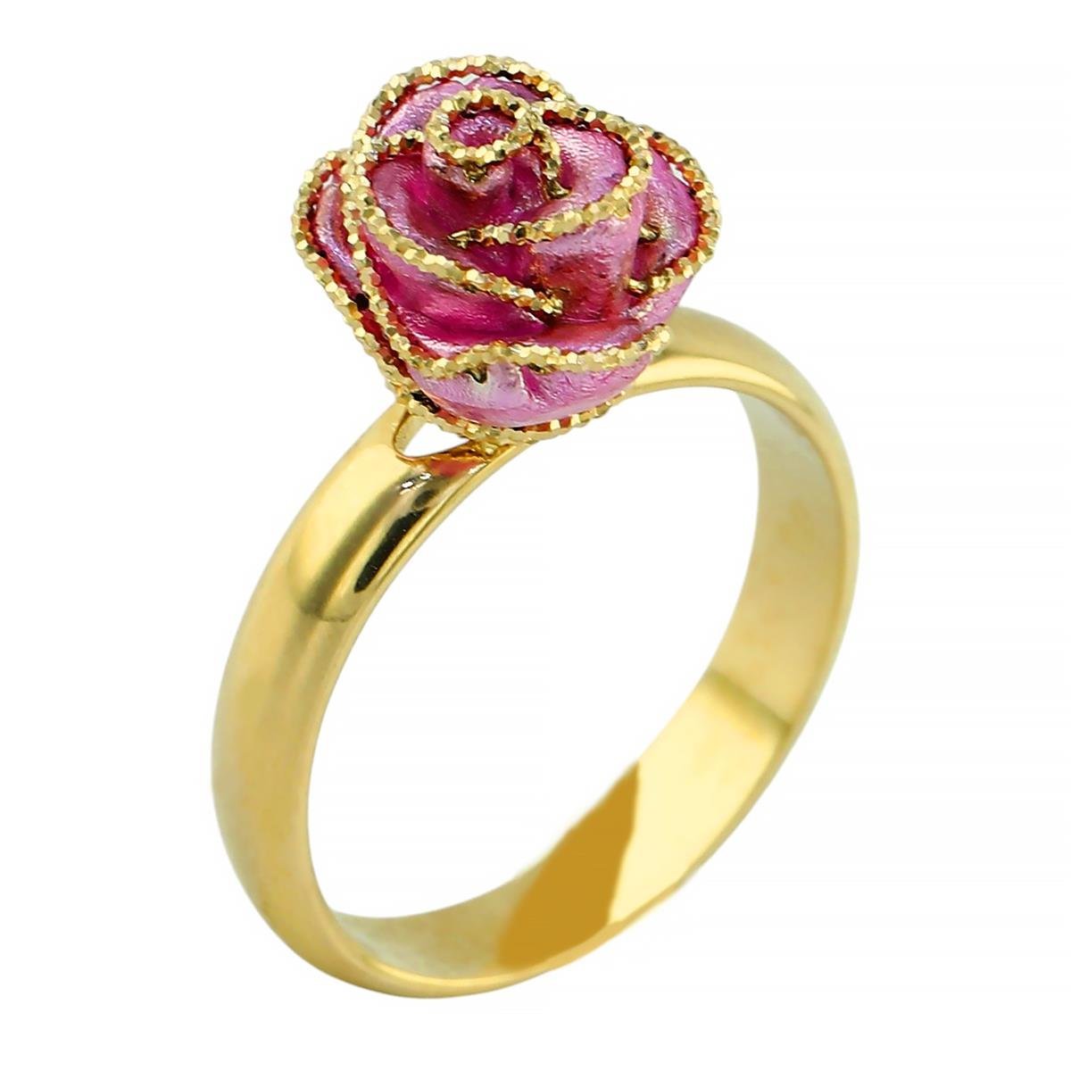 14 Ayar Altın Tasarım Yüzük  -  0200430