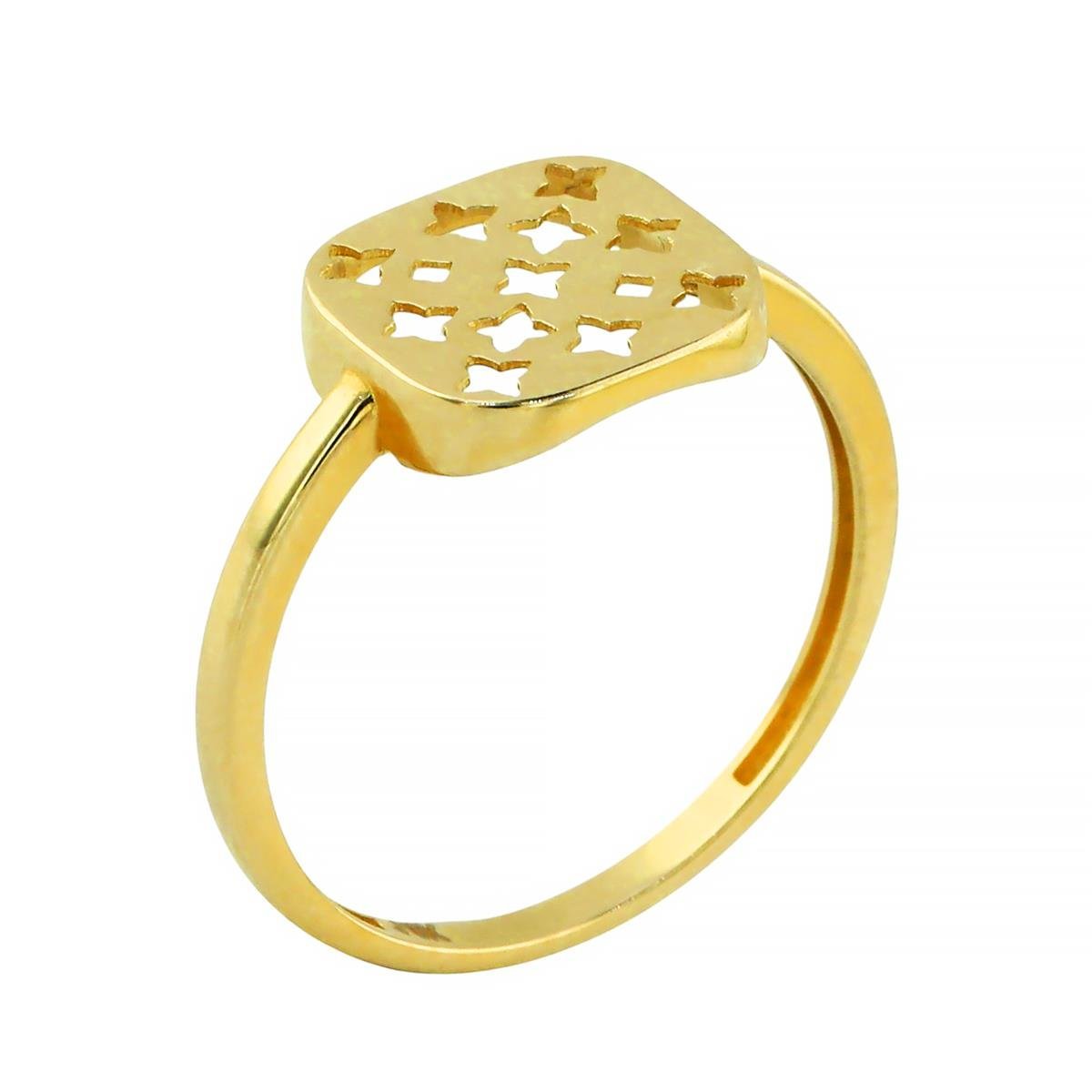 14 Ayar Altın Tasarım Yüzük  -  0201313