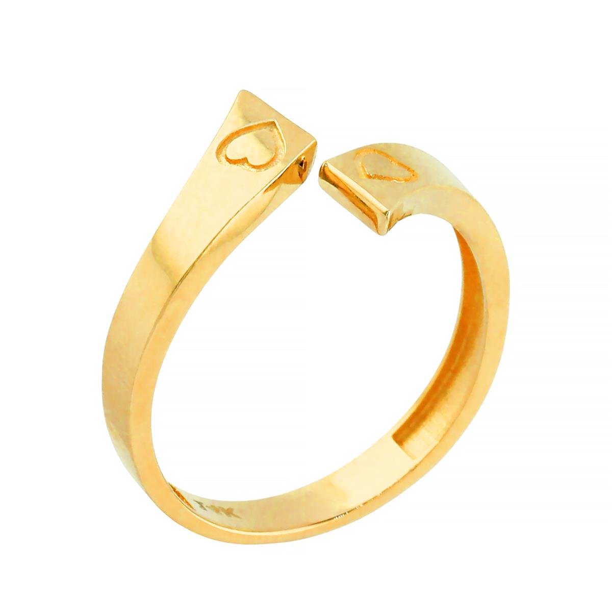 14 Ayar Altın Tasarım Yüzük  -  0201369