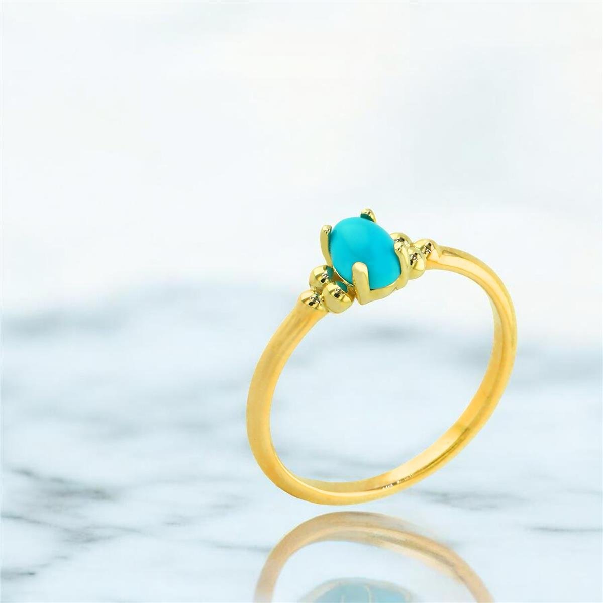 14 Ayar Altın Tasarım Yüzük  -  0201767