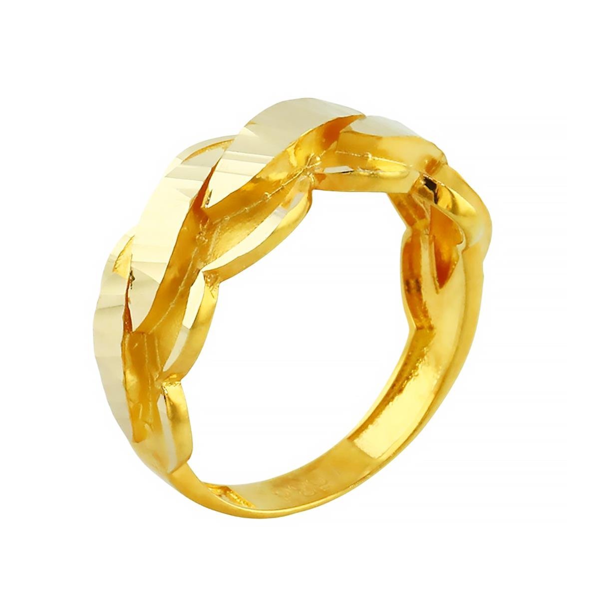 14 Ayar Altın Tasarım Yüzük  -  0202657