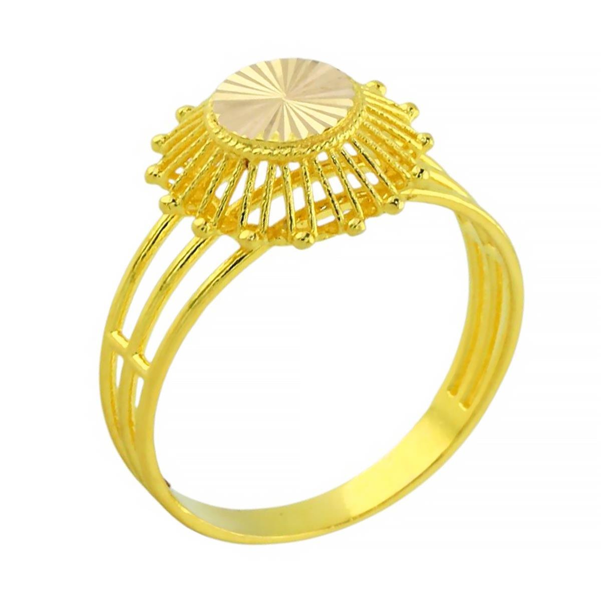 14 Ayar Altın Tasarım Yüzük  -  0202661