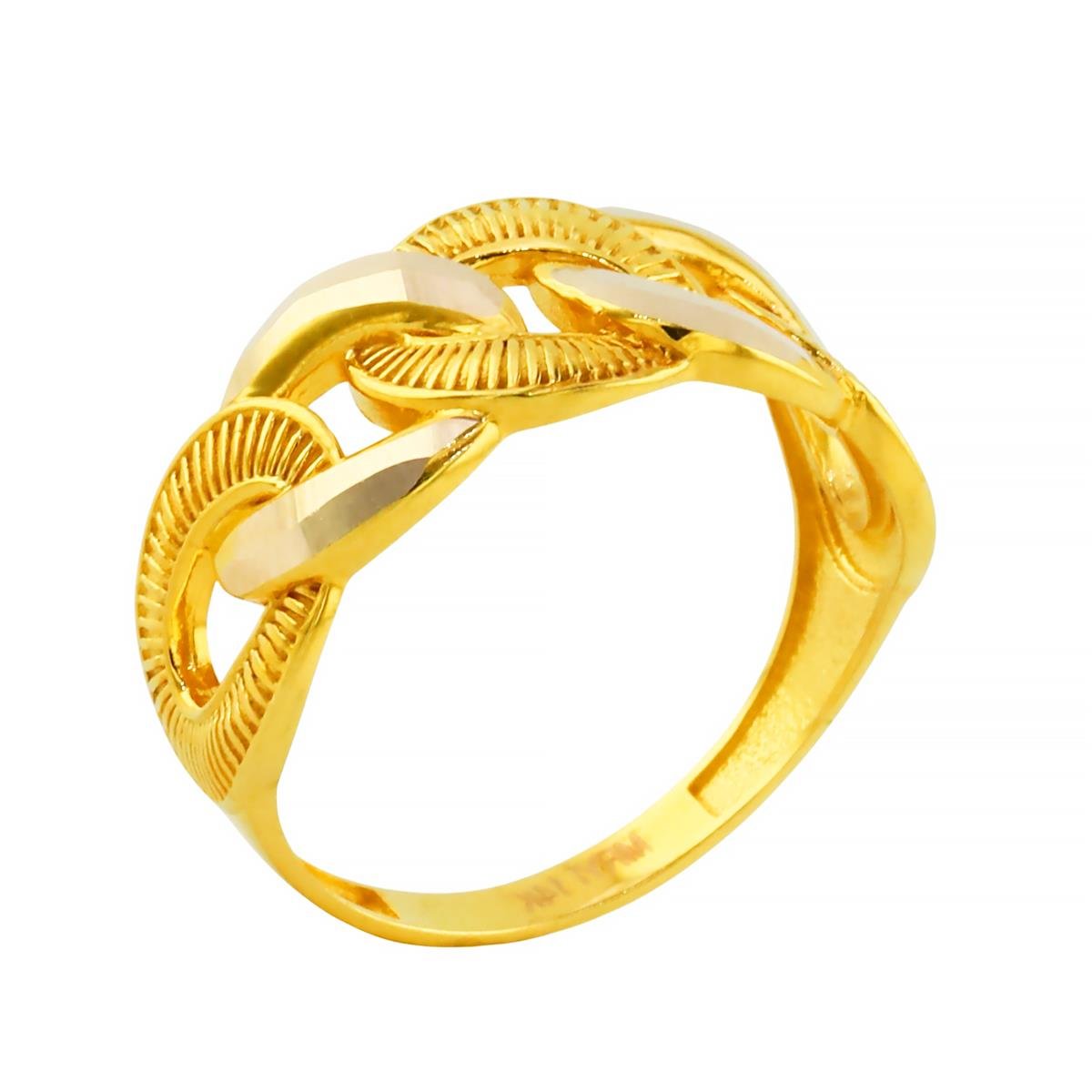 14 Ayar Altın Tasarım Yüzük  -  0202665