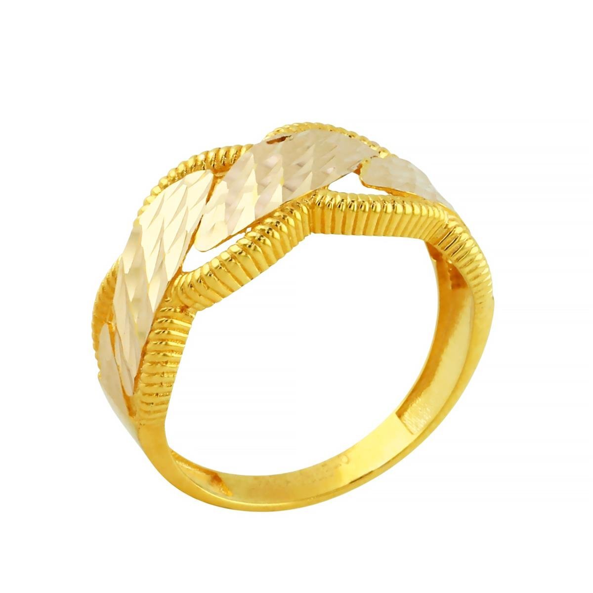 14 Ayar Altın Tasarım Yüzük  -  0202671