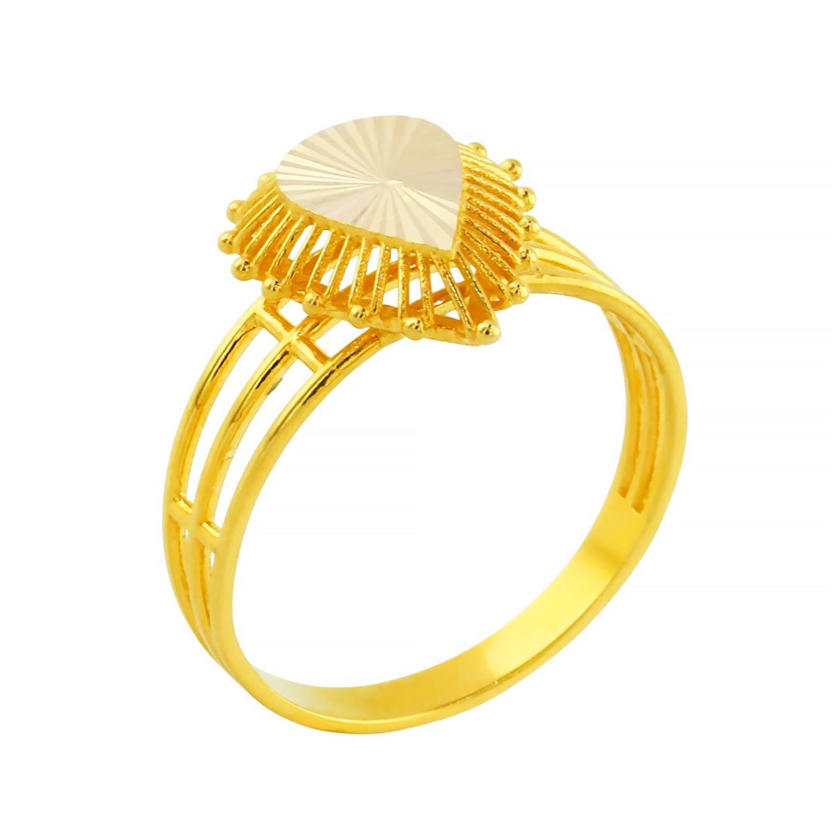 14 Ayar Altın Tasarım Yüzük  -  0202674