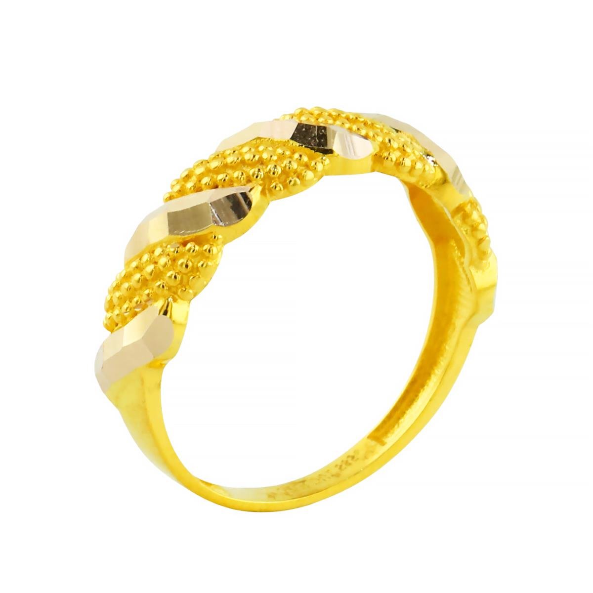 14 Ayar Altın Tasarım Yüzük  -  0202676