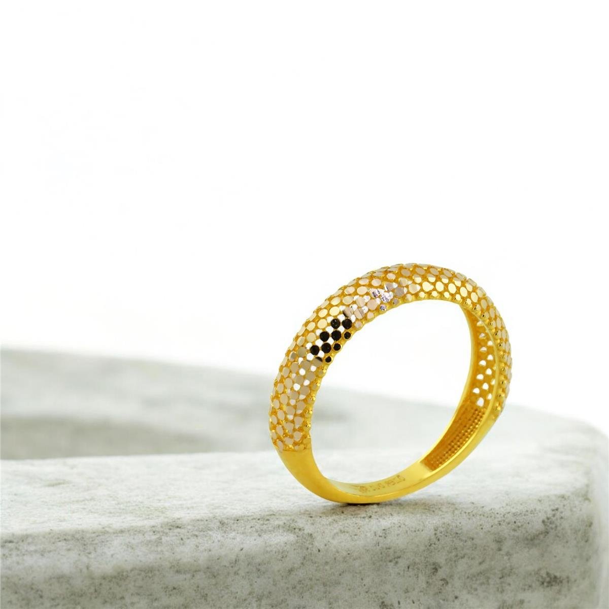 14 Ayar Altın Tasarım Yüzük  -  0202678