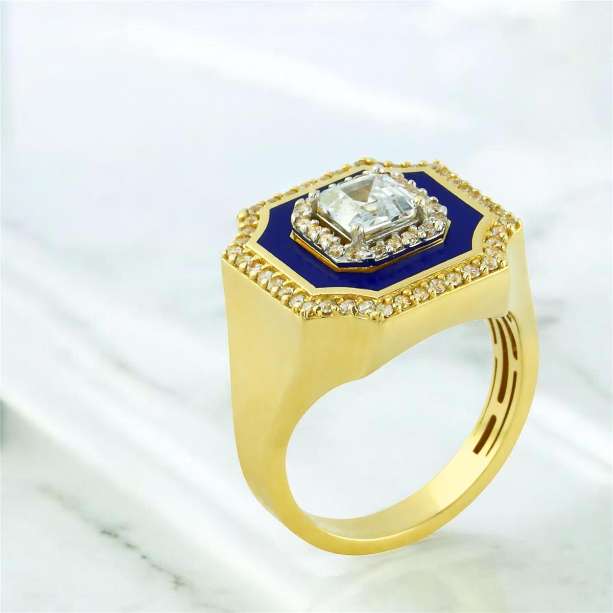 14 Ayar Altın Tasarım Yüzük  -  0202882