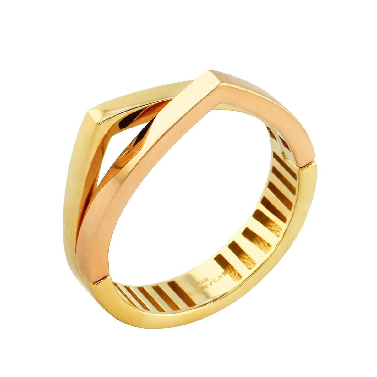 14 Ayar Altın Tasarım Yüzük  -  0203381