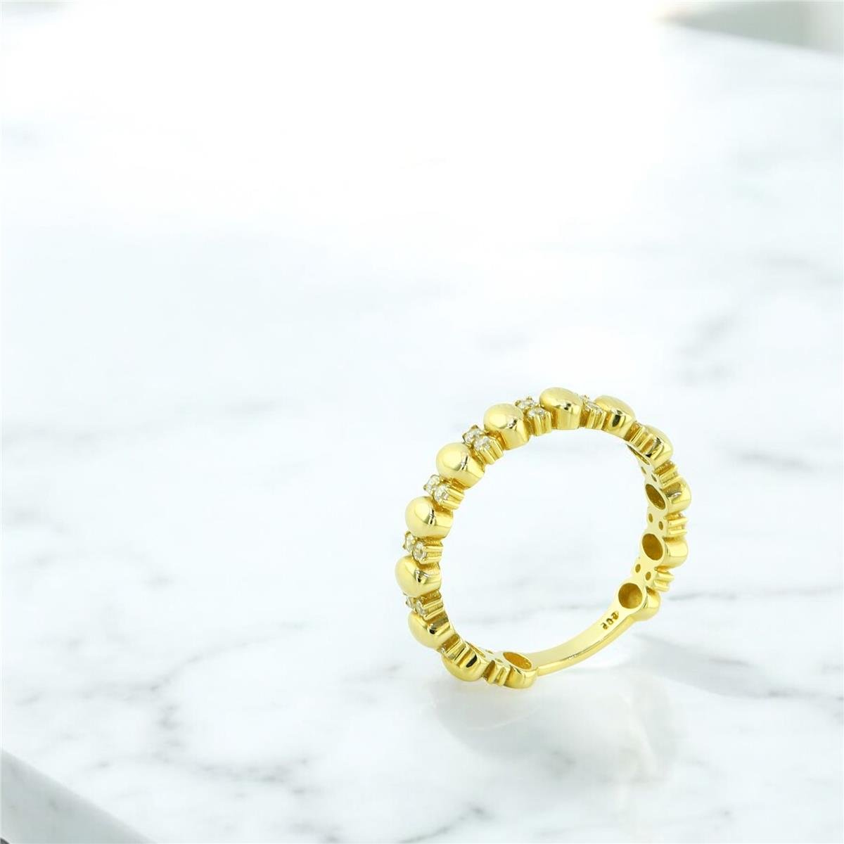 14 Ayar Altın Tasarım Yüzük  -  0205110