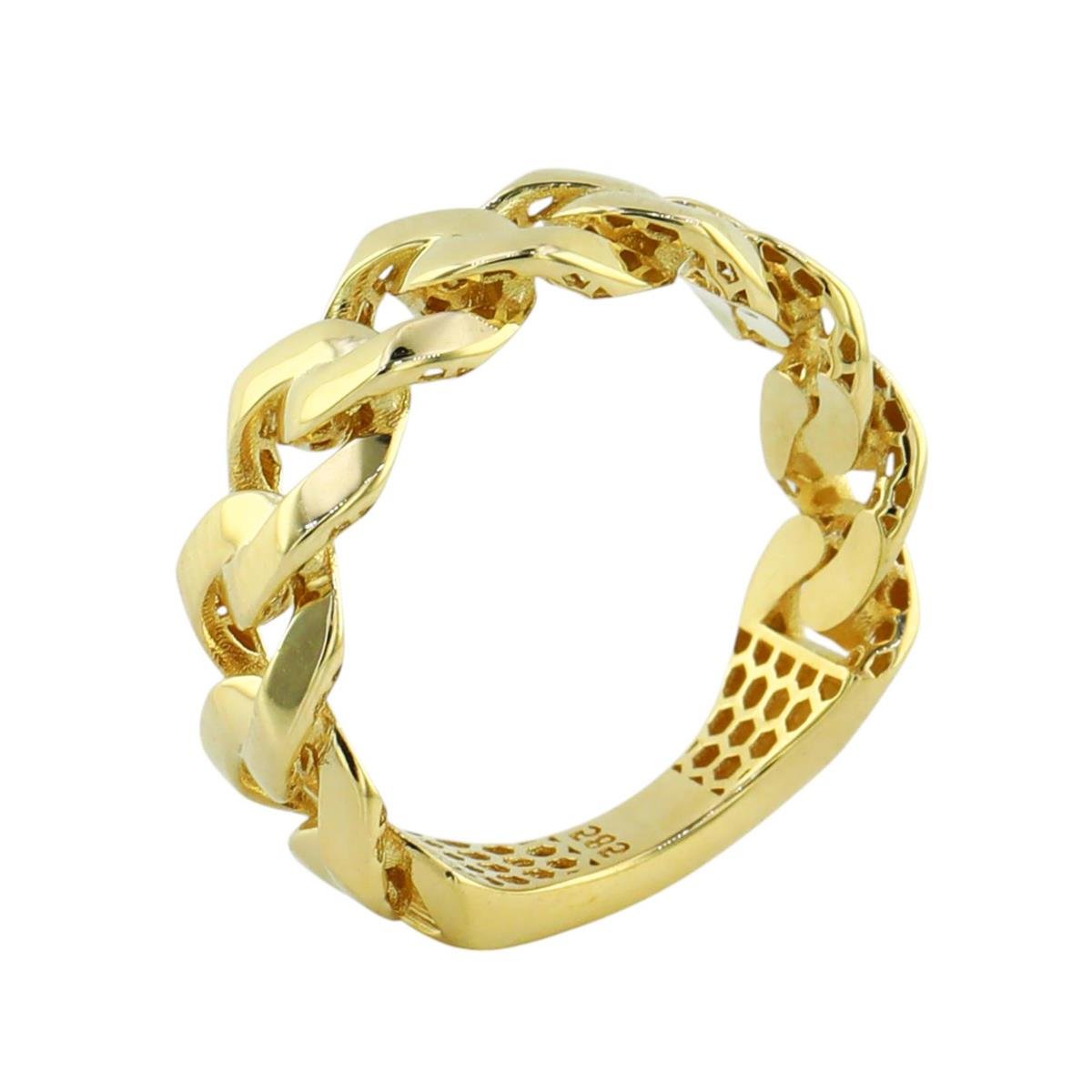 14 Ayar Altın Tasarım Yüzük  -  F004615