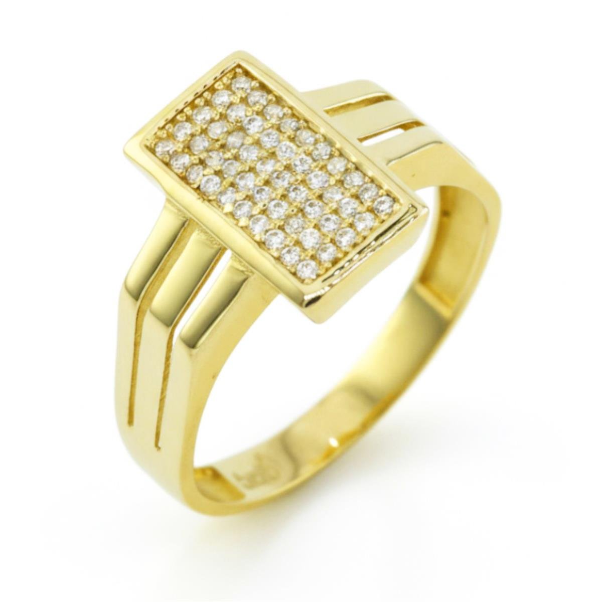 14 Ayar Altın Tasarım Yüzük  -  K214892