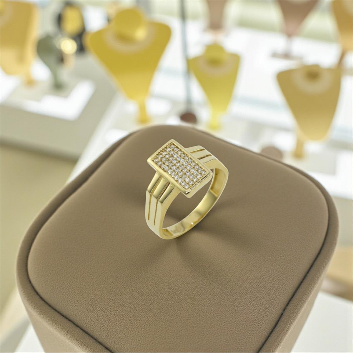 14 Ayar Altın Tasarım Yüzük  -  K214892