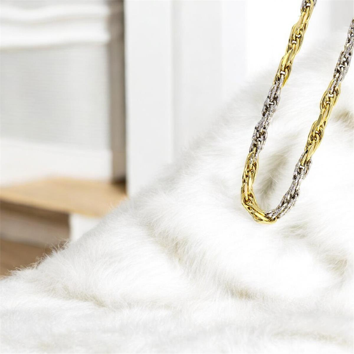 14 Ayar Altın Tasarım Zincir  -  0188857