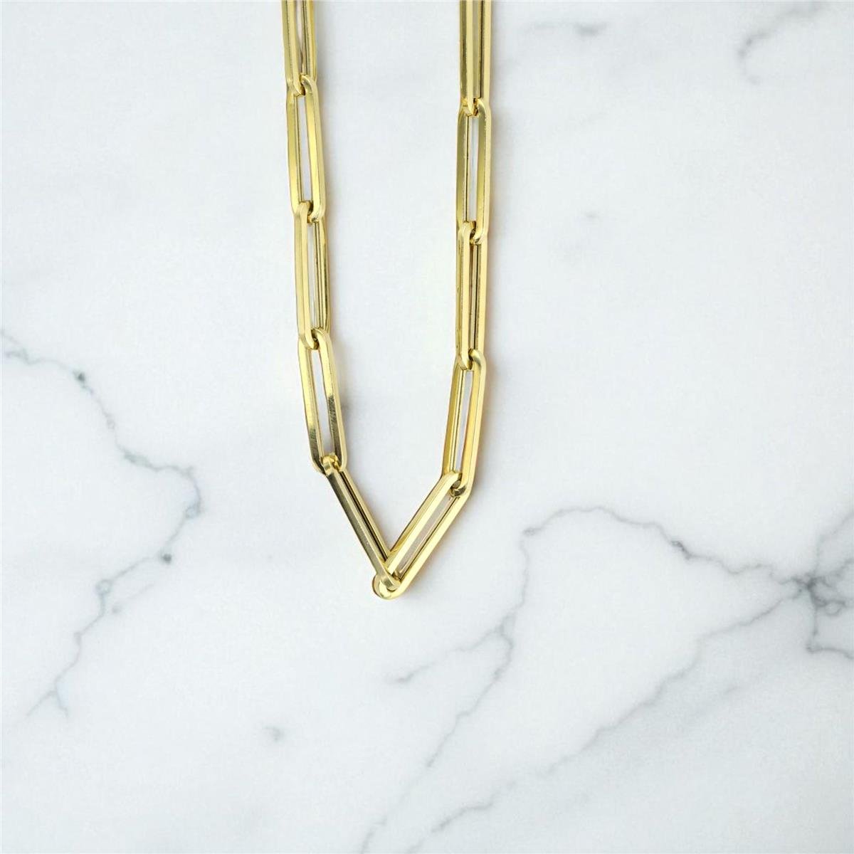 14 Ayar Altın Tasarım Zincir  -  0195106