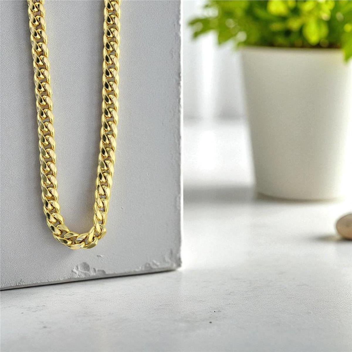 14 Ayar Altın Tasarım Zincir  -  0195132