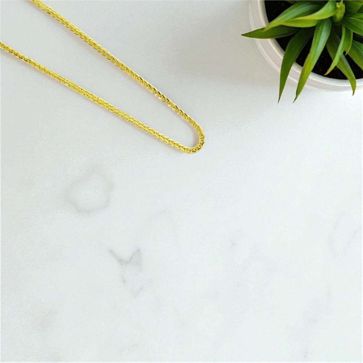 14 Ayar Altın Tasarım Zincir  -  0195147