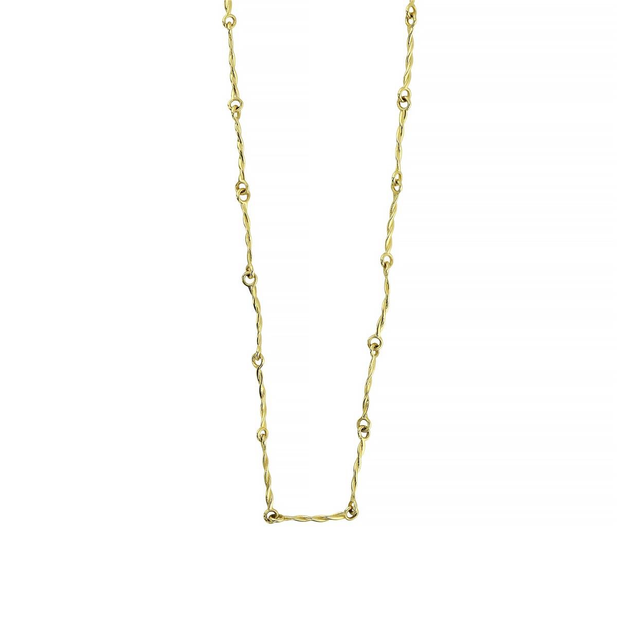 14 Ayar Altın Tasarım Zincir  -  0203720