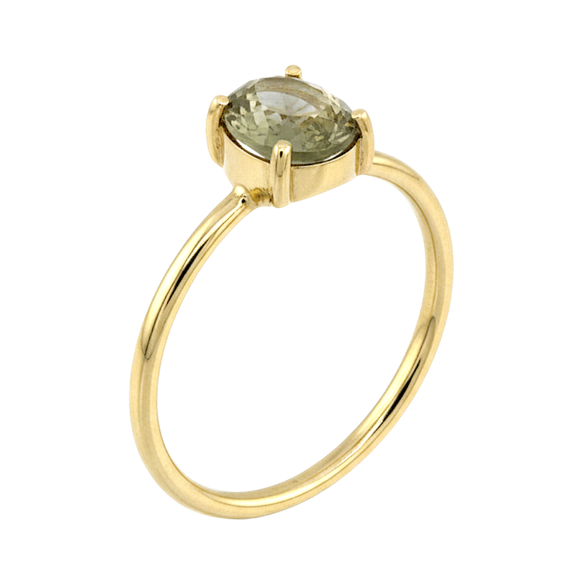 14 Ayar Altın TASLI Yüzük  -  K220162