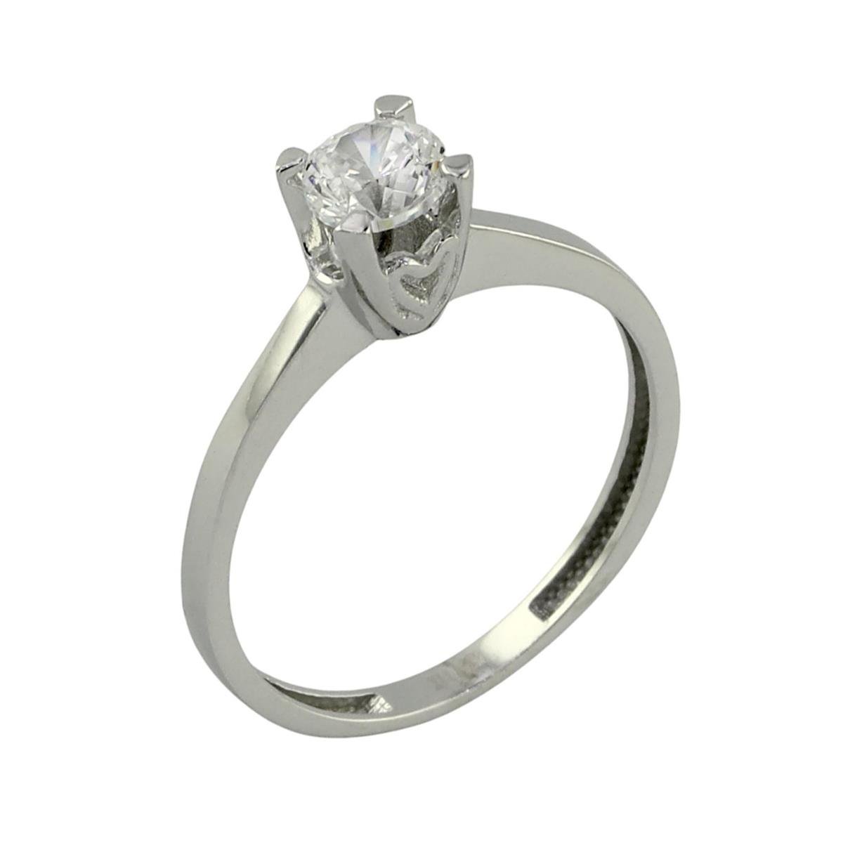 14 Ayar Altın Tektaş Yüzük  -  0193006