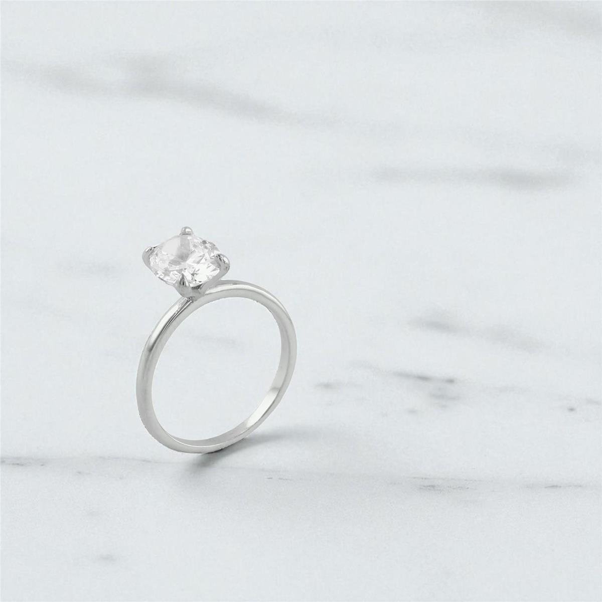 14 Ayar Altın Tektaş Yüzük  -  0196836