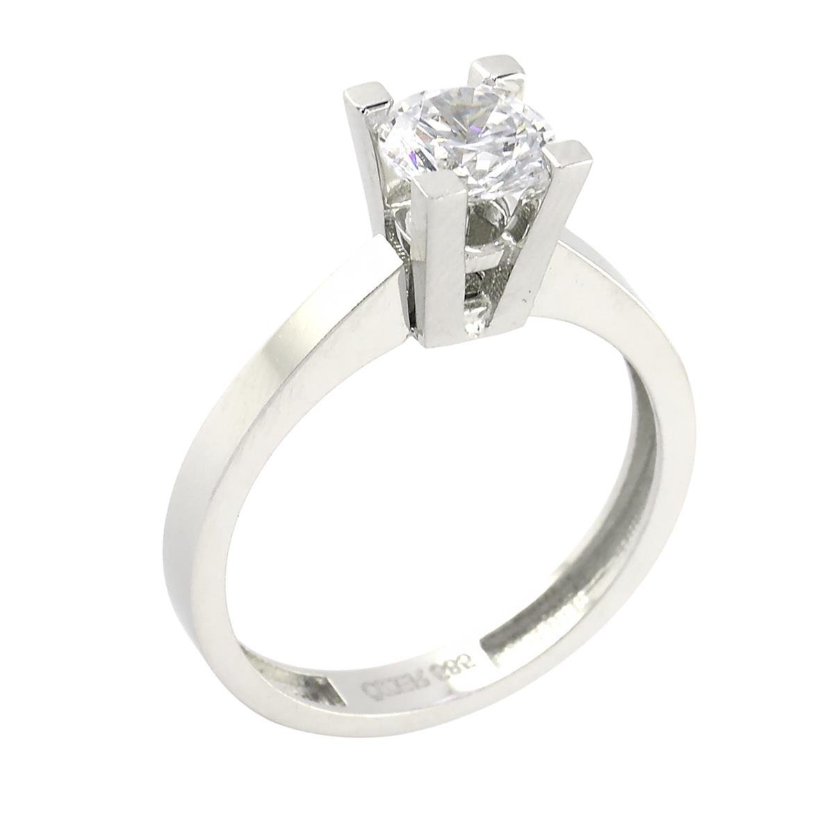 14 Ayar Altın Tektaş Yüzük  -  0201180