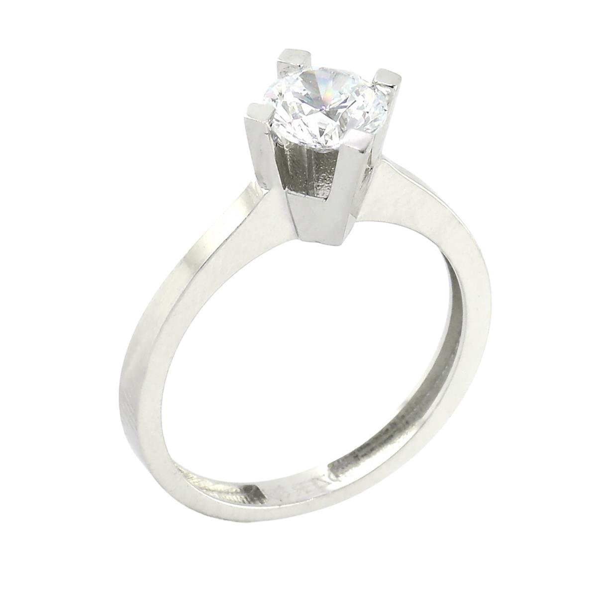 14 Ayar Altın Tektaş Yüzük  -  0201182