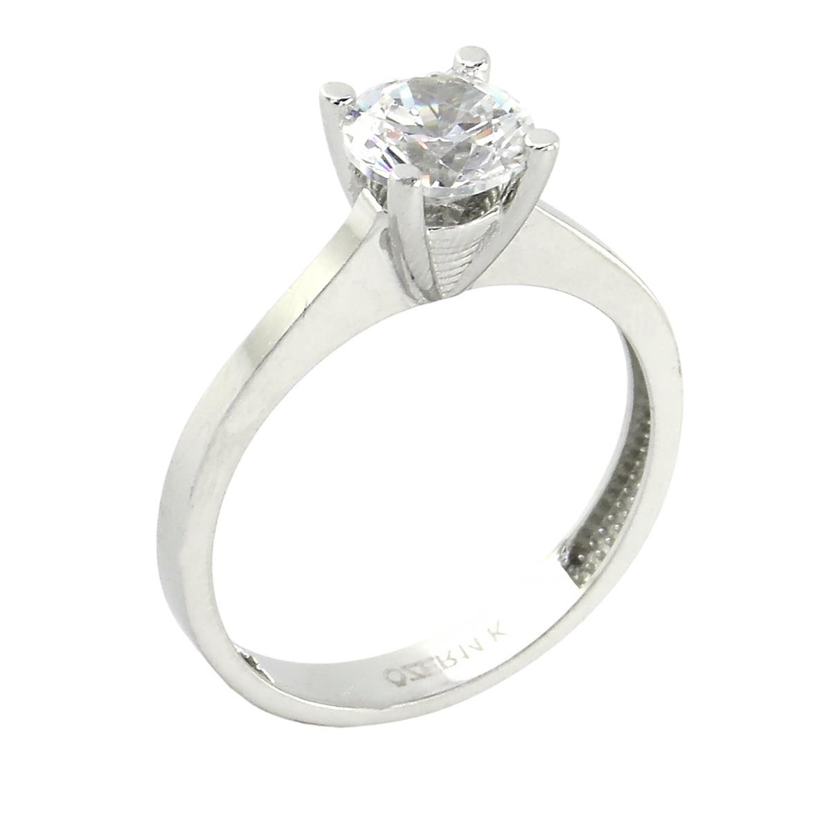 14 Ayar Altın Tektaş Yüzük  -  0201183