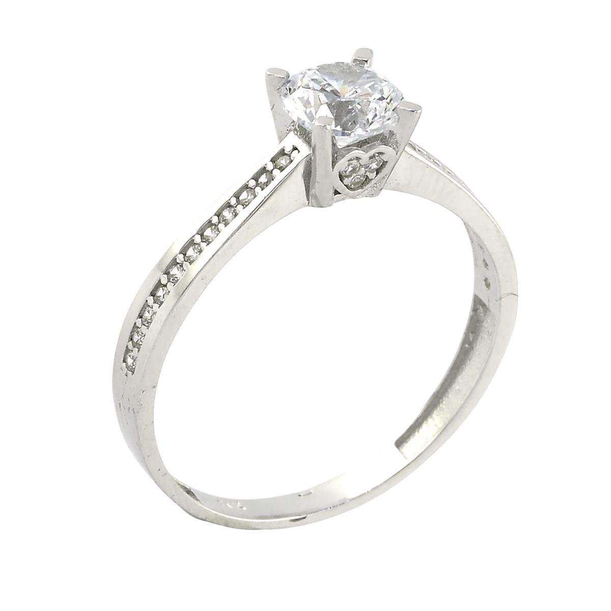 14 Ayar Altın Tektaş Yüzük  -  0201188