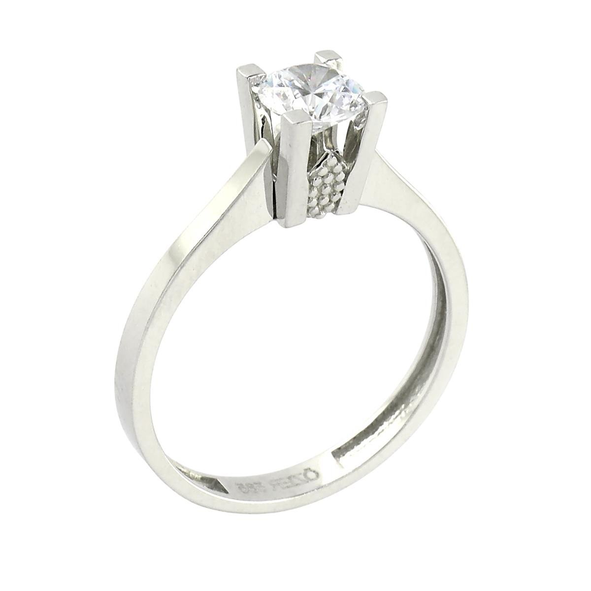 14 Ayar Altın Tektaş Yüzük  -  0201193