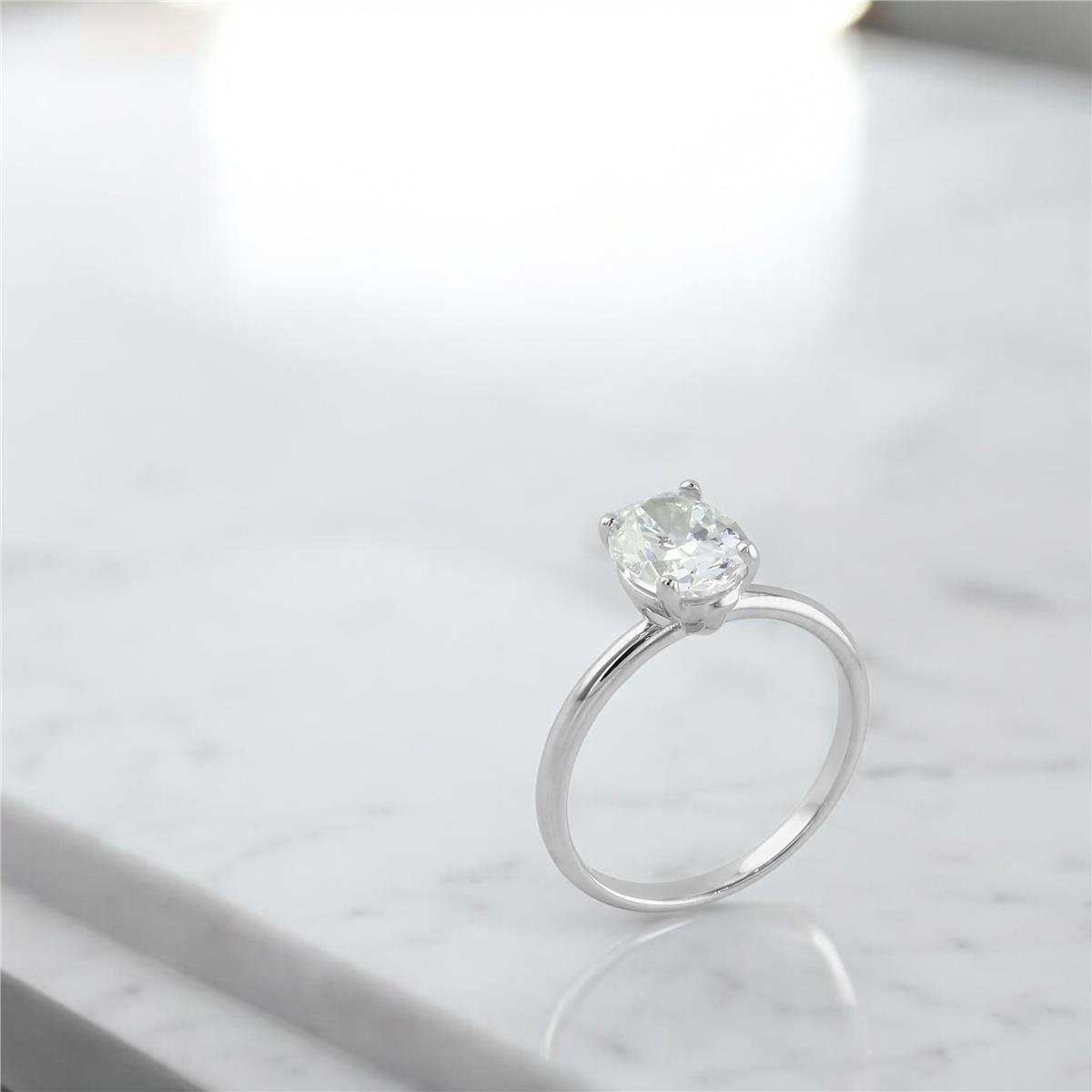 14 Ayar Altın Tektaş Yüzük  -  0205161