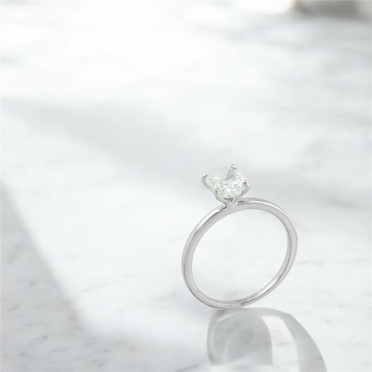 14 Ayar Altın Tektaş Yüzük  -  0205163