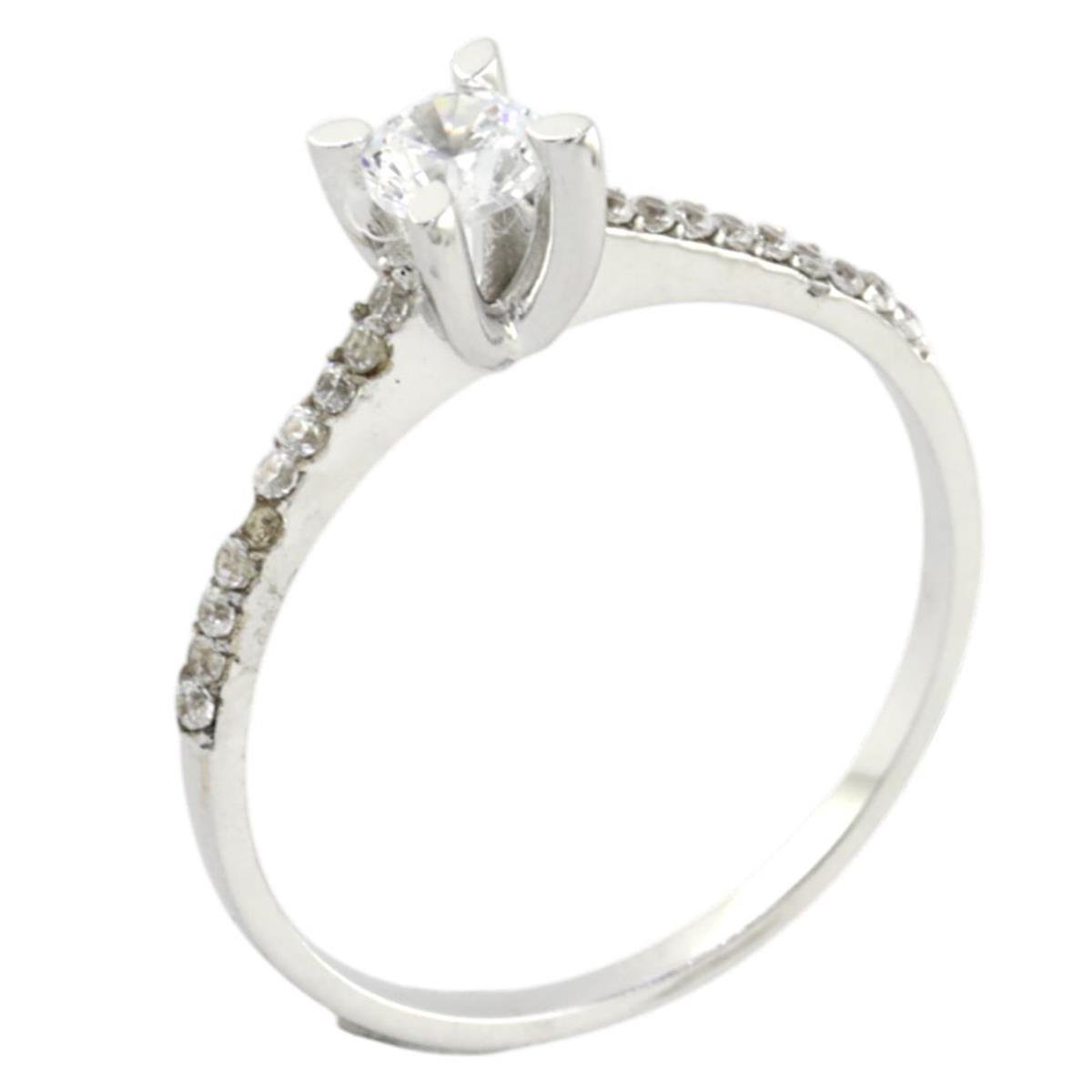 14 Ayar Altın Tektaş Yüzük  -  F003854