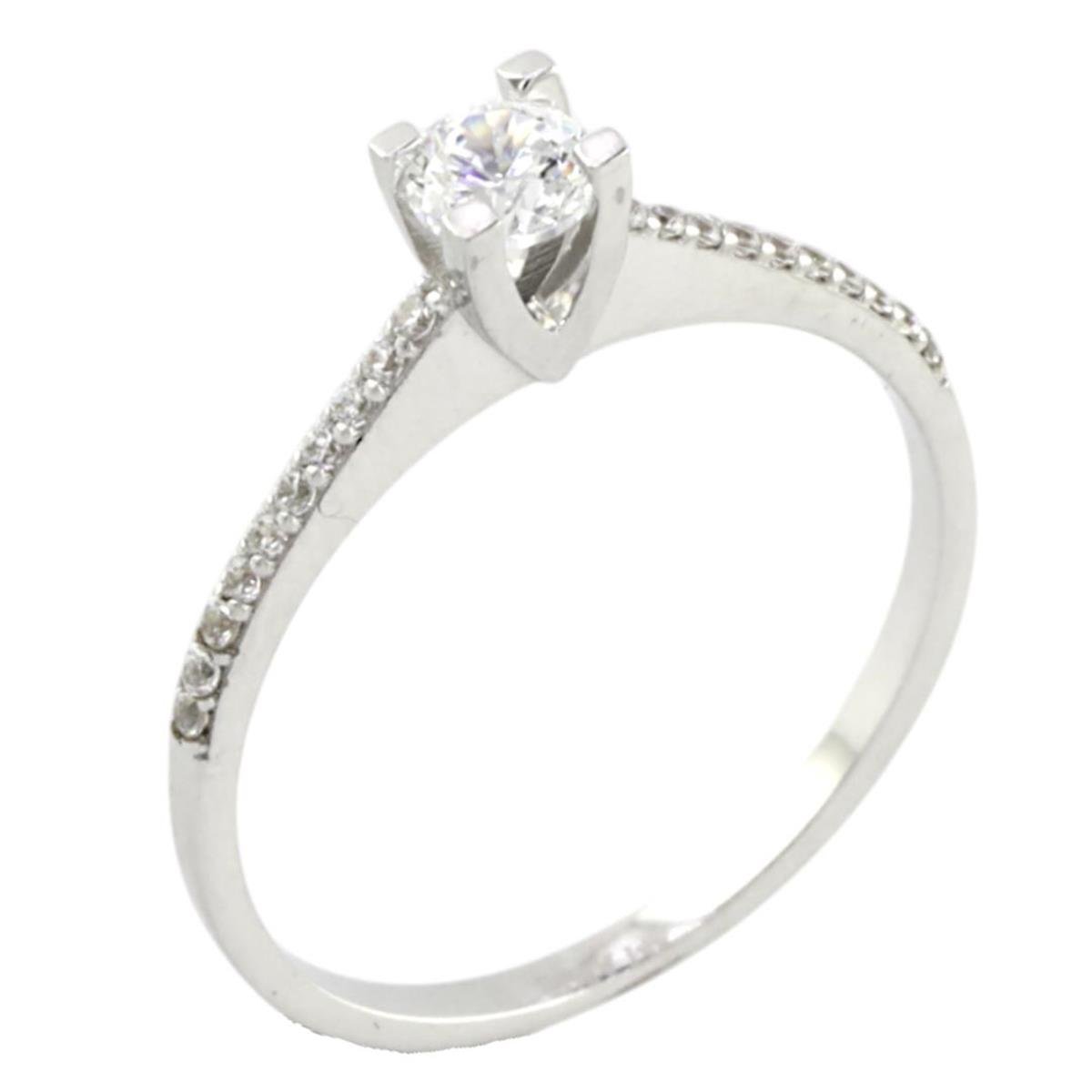 14 Ayar Altın Tektaş Yüzük  -  F003860