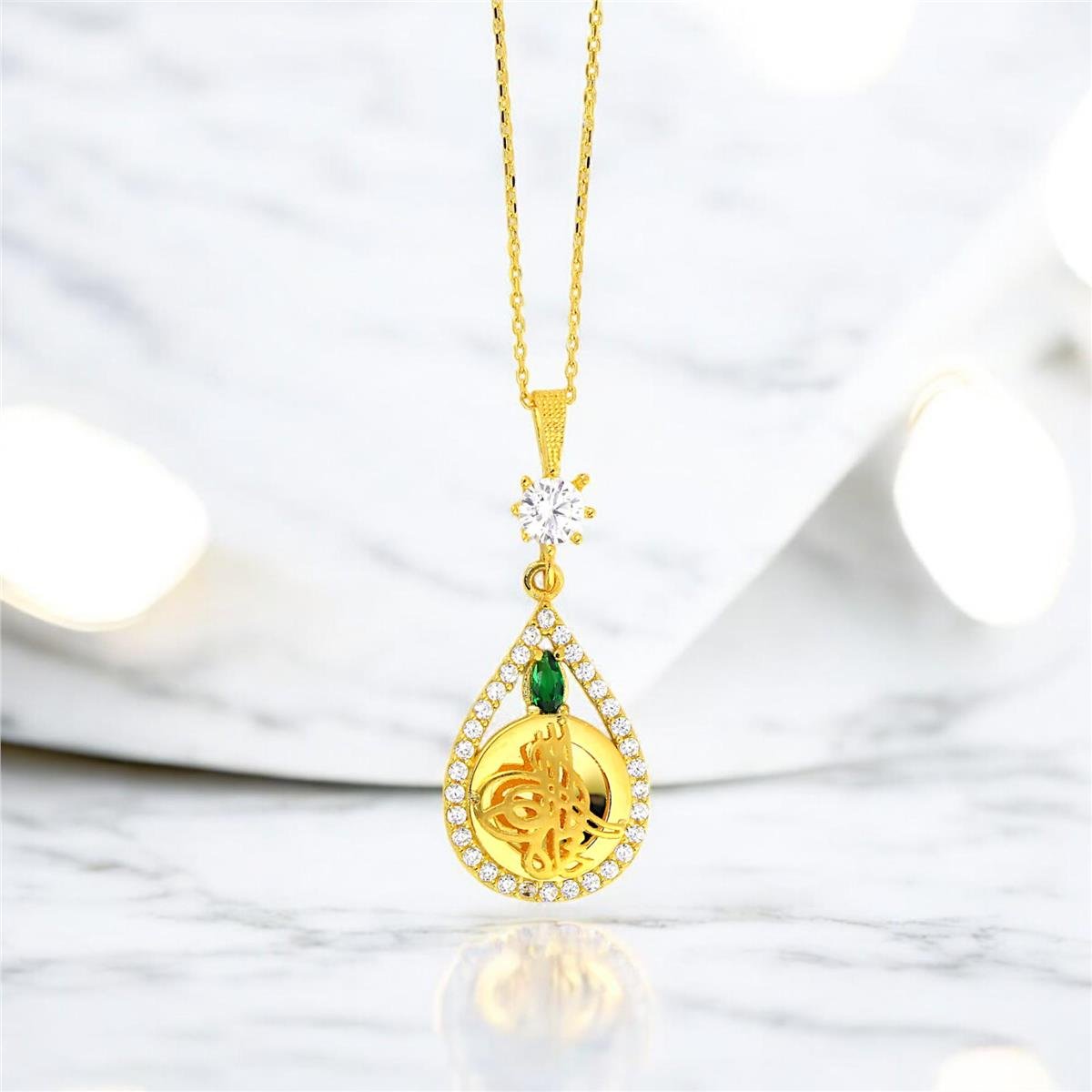 14 Ayar Altın Turalı Kolye  -  0192158