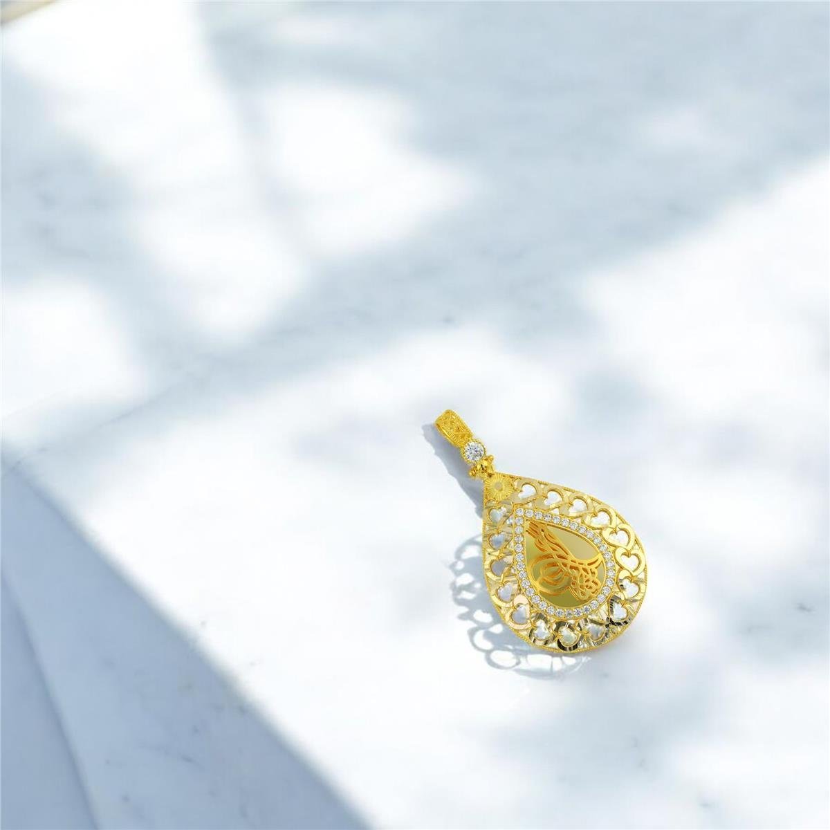 14 Ayar Altın Turalı Kolye Ucu  -  0204998