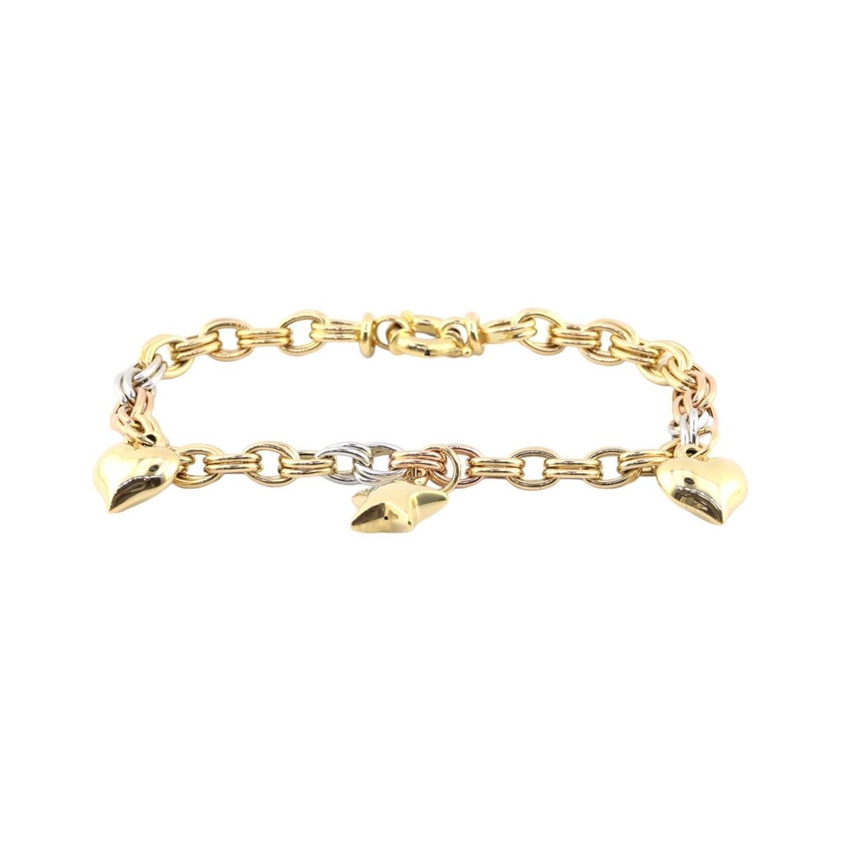 14 Ayar Altın Yıldızlı Bileklik  -  0180874