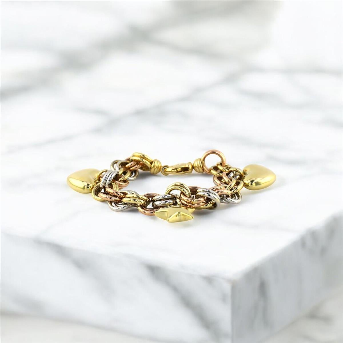 14 Ayar Altın Yıldızlı Bileklik  -  0193600