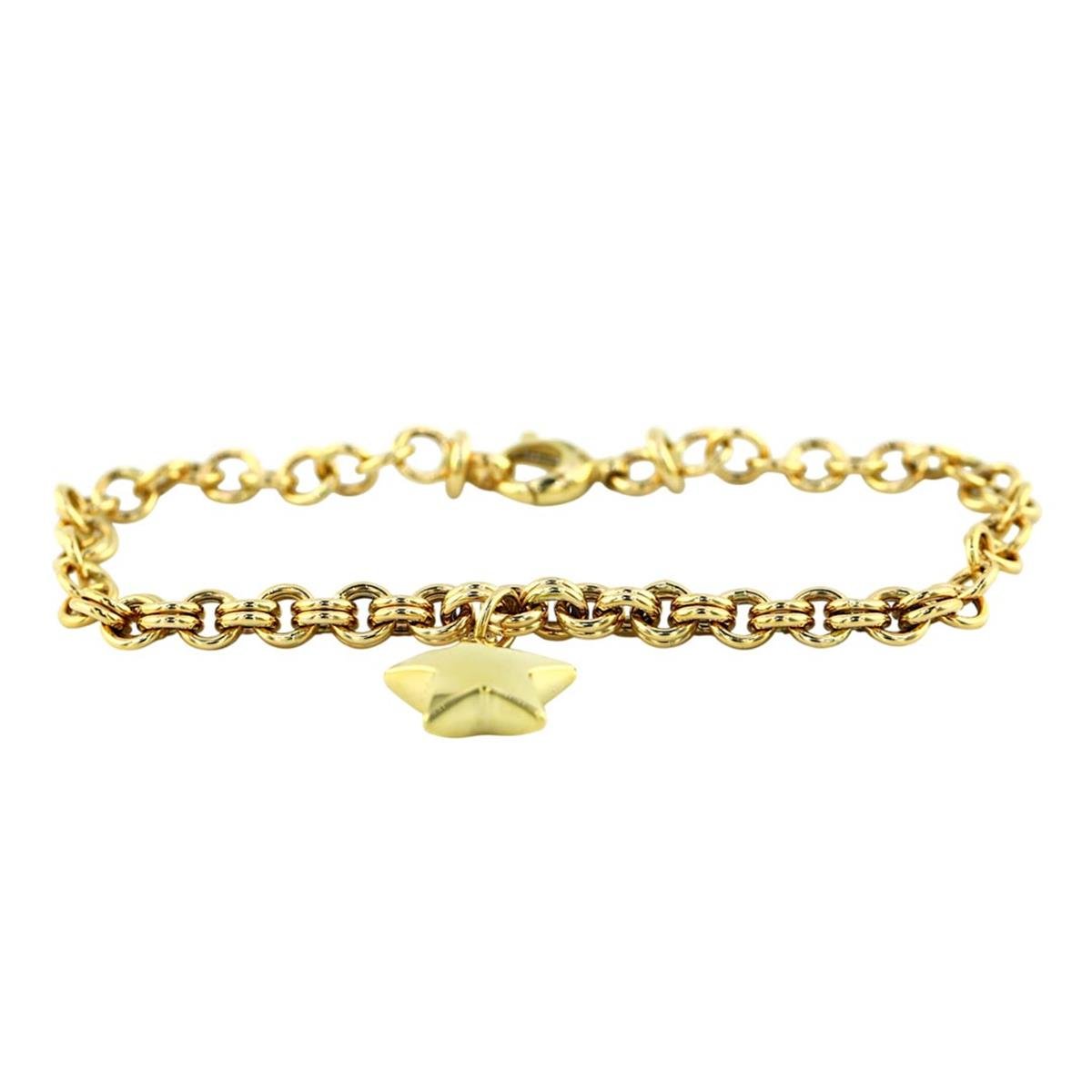 14 Ayar Altın Yıldızlı Bileklik  -  0200949