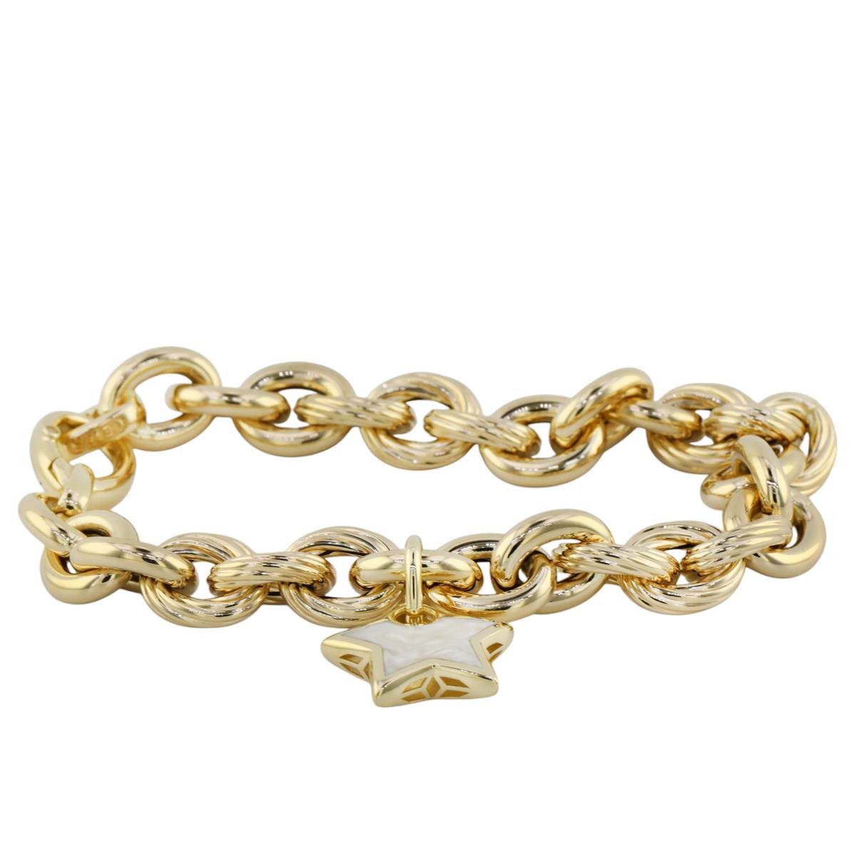 14 Ayar Altın Yıldızlı Bileklik  -  F003611