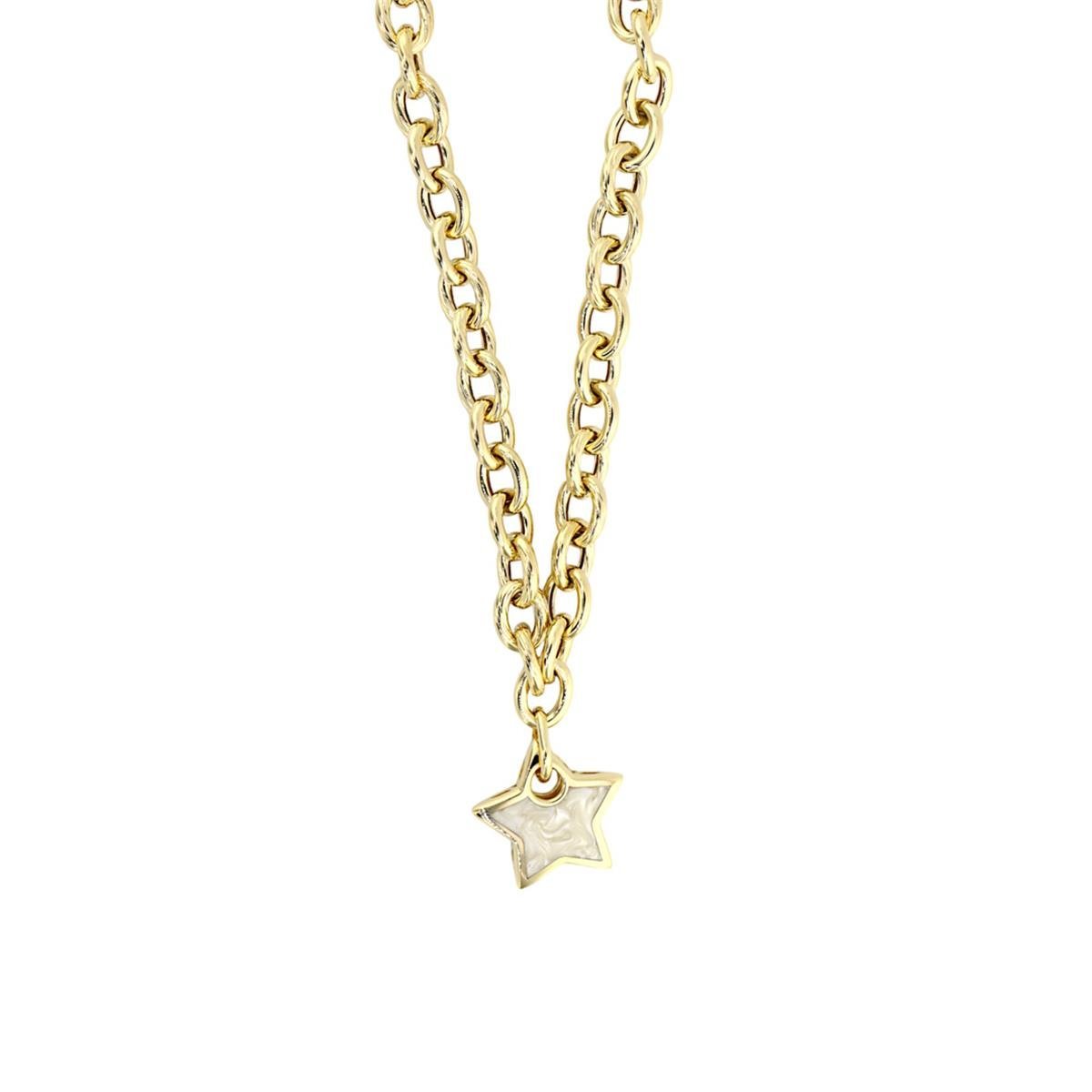 14 Ayar Altın Yıldızlı Kolye  -  F003671